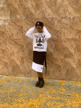 Load image into Gallery viewer, MOSHOOD Two tone wrap skirt