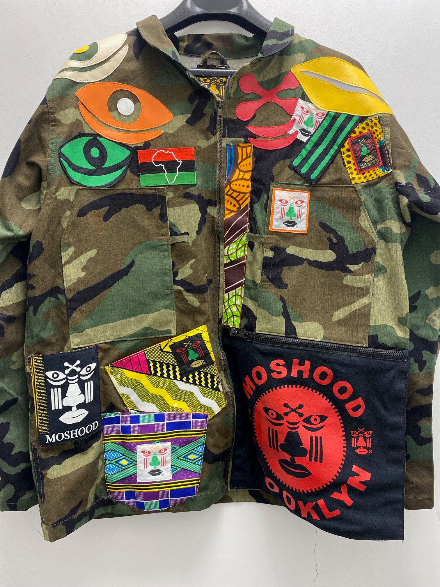 NEW: Moshood Camo Patch Jacket – Moshood Creations LLC