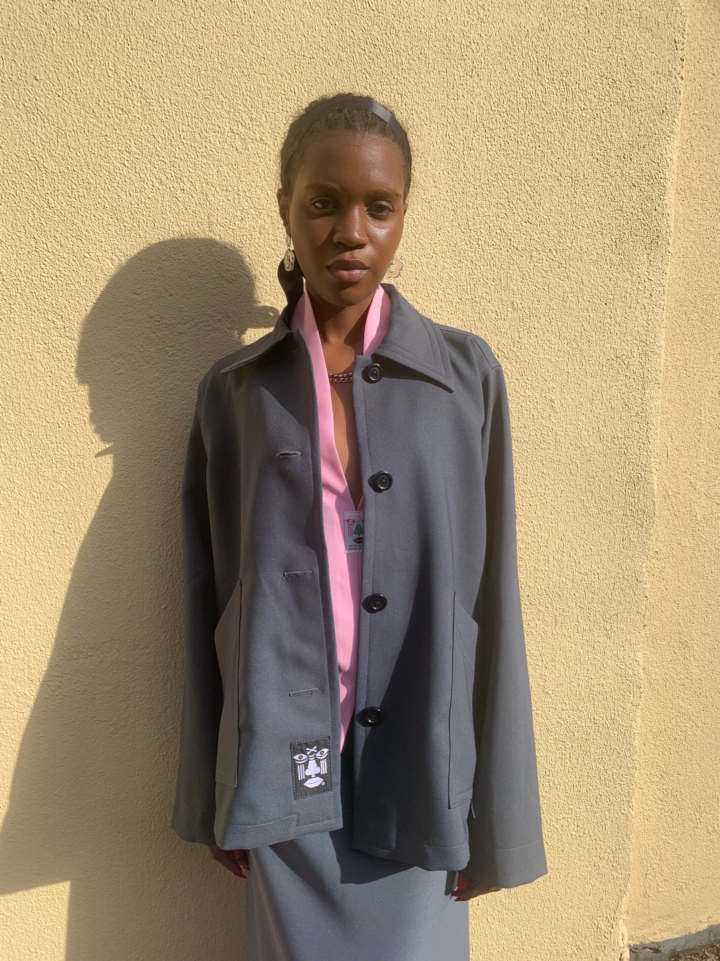 Moshood Button Down Shirt Jacket