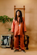 Load image into Gallery viewer, Moshood Linen Dashiki Top
