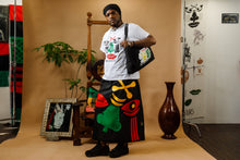 Load image into Gallery viewer, Liberation Orí-Akoni-Nlá Long Wrap Skirt
