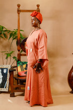 Load image into Gallery viewer, Moshood Asymmetrical Patch Buba Top
