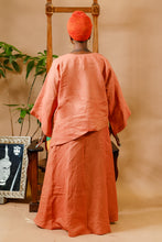 Load image into Gallery viewer, Moshood Asymmetrical Patch Buba Top
