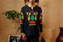 Load image into Gallery viewer, Liberation Orí-Akoni-Nlá Dip Collar Top
