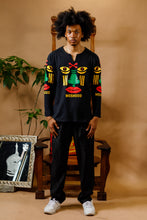 Load image into Gallery viewer, Liberation Orí-Akoni-Nlá Dip Collar Top

