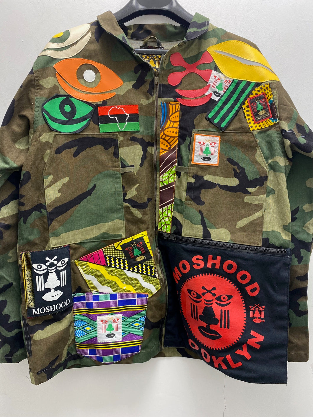 NEW: Moshood Camo Patch Jacket